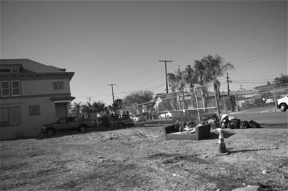 Vacant lots are magnets for illegal dumping. Sahra Sulaiman/LA Streetsblog