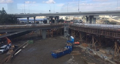 The Crenshaw/LAX construction budget is one of several rail items before the Metro board this month. Photo: Joe Linton/Streetsblog L.A.