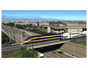 A rendering of the project. Image: CaHSRA
