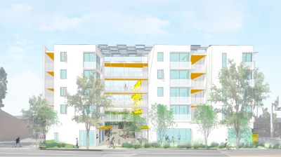 Rendering of affordable housing project at 1626 Lincoln in Santa Monica