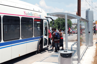 Nashville's busiest bus routes are in line for more frequent service and transit-only lanes under the city's new action plan. Photo: Metropolitan Government of Nashville and Davidson County