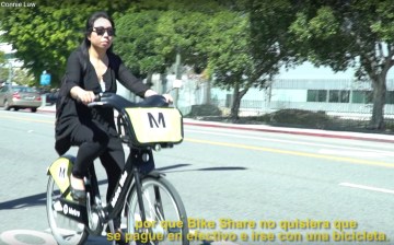 Downtown L.A. worker Connie Law tells her bike-share experiences in a new MCM video