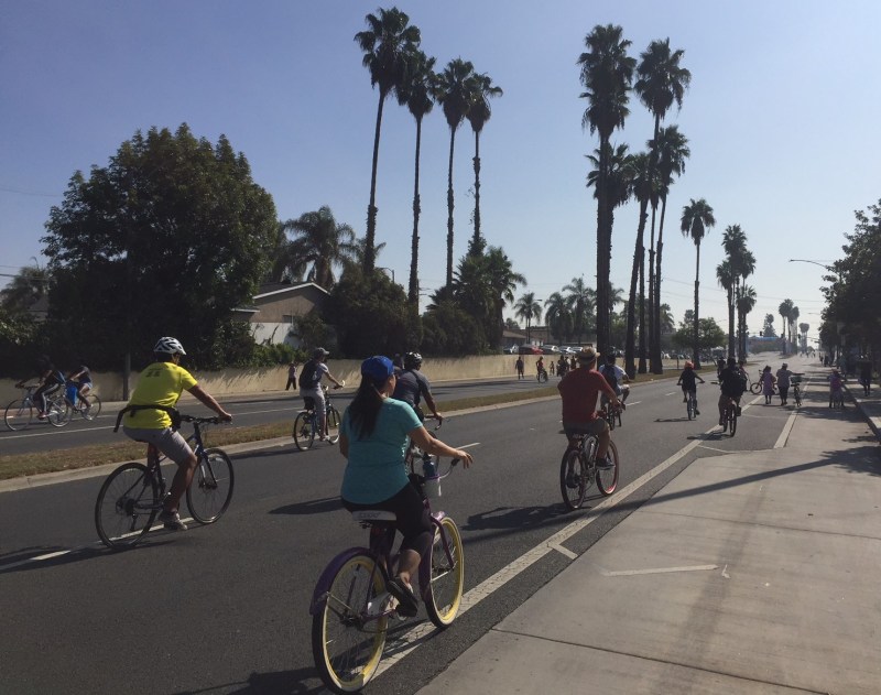 Long Beach hosted its popular Beach Streets festival on Atlantic Avenue this past weekend. All photos by Joe Linton/Streetsblog L.A.