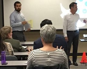 Strategic Growth Council staff led a workshop on guidelines for the Affordable Housing and Sustainable Communities program earlier this year.