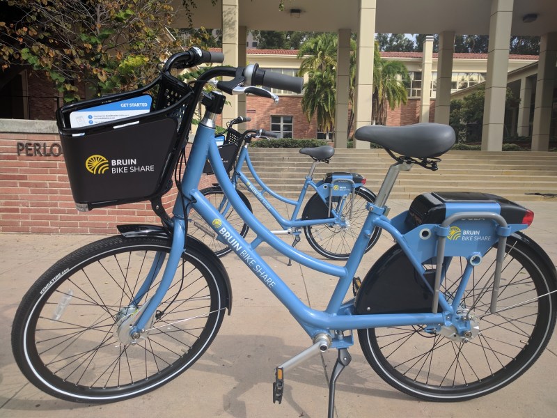 A Bruin Bike Share smart-bike. All photos by Streetsblog L.A.
