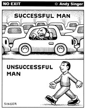 No Exit comic by Andy Singer