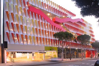 Downtown Santa Monica parking structure - photo via city website