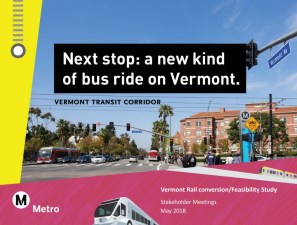 Metro is studying BRT and rail on Vermont Avenue. Image via Metro presentation