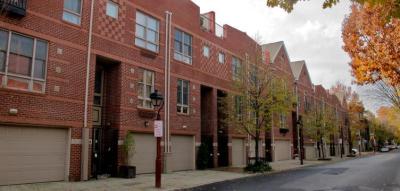 A bill in the City Council would roughly double residential parking requirements throughout Philadelphia, raising housing costs. Photo: PlanPhilly