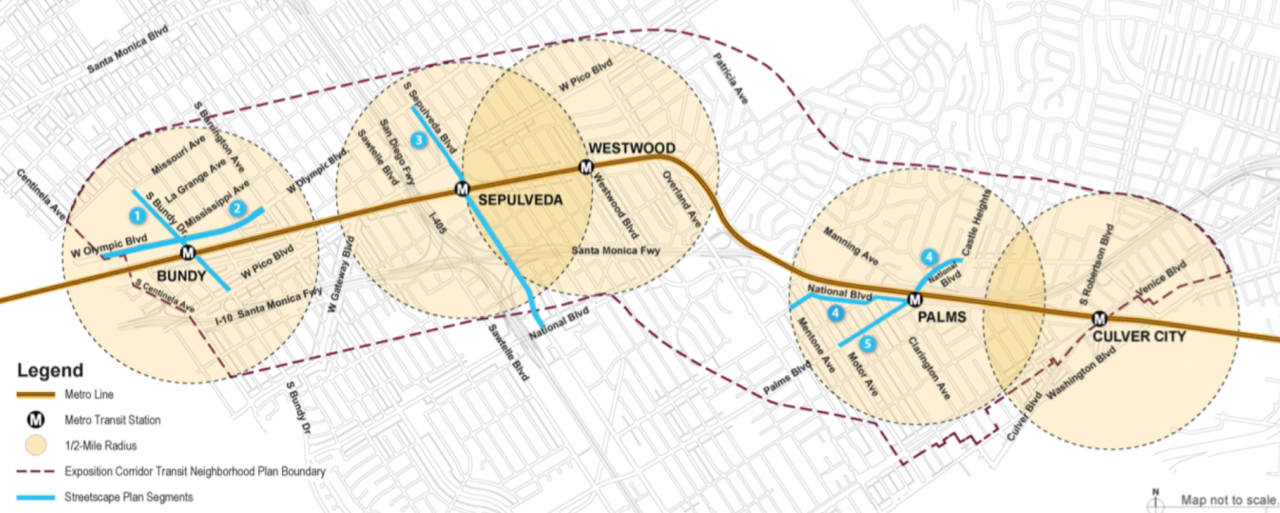 Expo TNP map - by L.A. City Planning Department