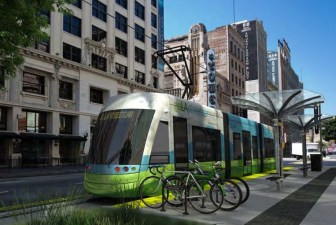 L.A. City approved a funding plan for the DTLA Streetcar. Image via L.A. City