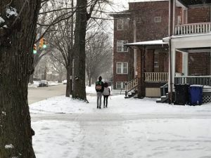 Walking to school is still the safest way to get there. Photo: Angie Schmitt