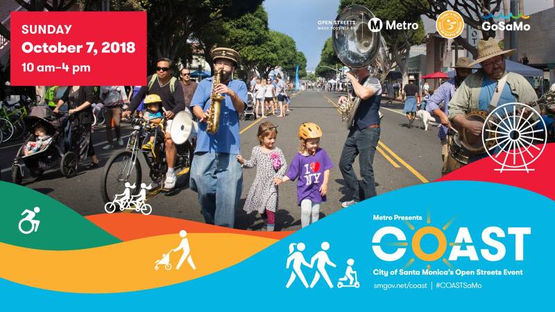 Santa Monica's Coast open streets festival
