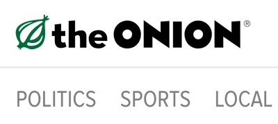 Don't believe everything you read - but trust The Onion for biting satire