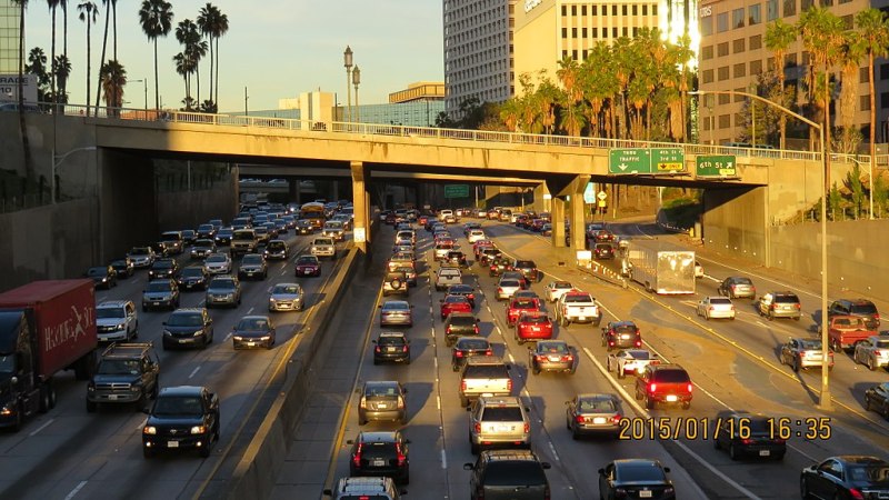 Congestion pricing could solve many L.A. problems, but where will be most appropriate to pilot? Photo by peter boy12qq12 via Wikimedia