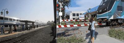 The San Bernardino County Transportation Authority's Metrolink Station Access Improvement project scored 95 of 100 points in the ATP Cycle 4, and will receive nearly $7 million. Image from the SBCTA's ATP application.