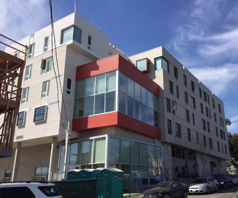 PATH Metro Villas supportive housing opened this week. All photos Joe Linton/Streetsblog L.A.