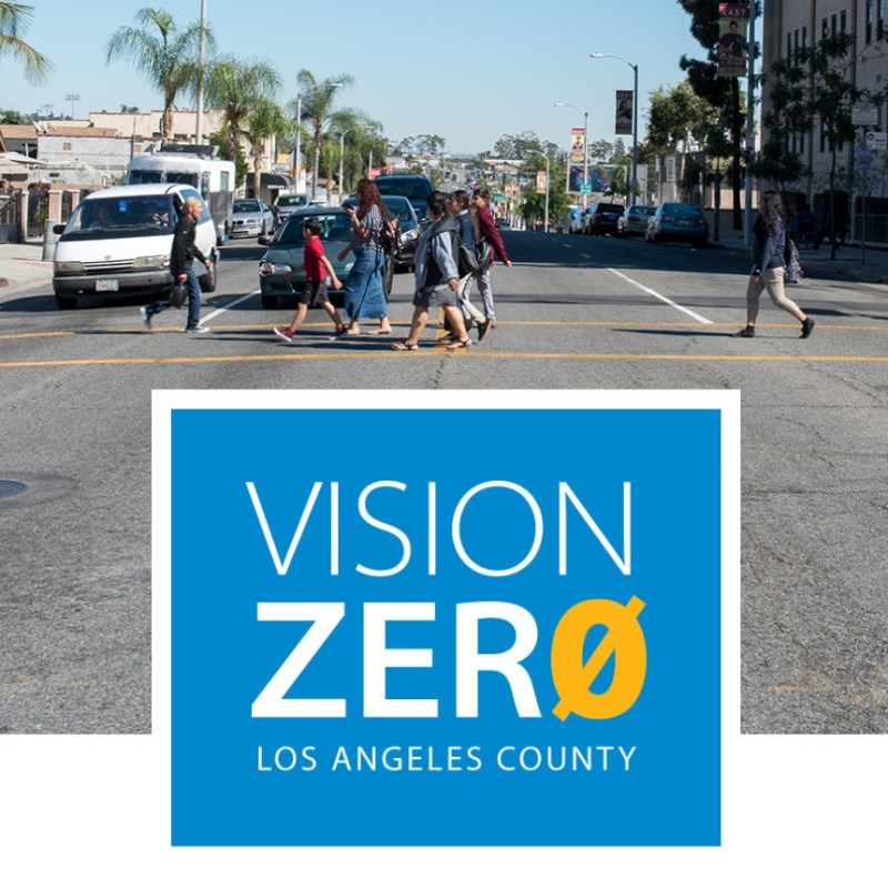 Give input on the county's Vision Zero Action Plan now through March 31. Image via County VZ webpage