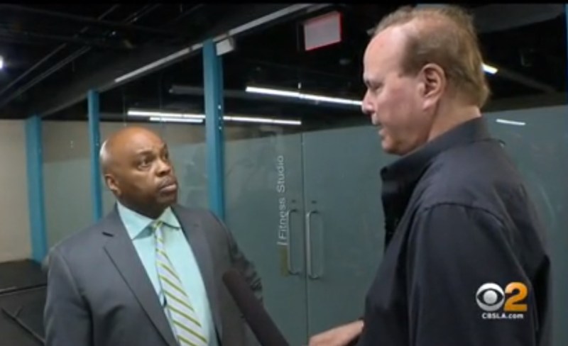 CBS' David Goldstein interviewing Metro CEO Phil Washington