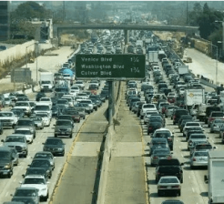 Traffic. It's what happens when there's not enough transit.