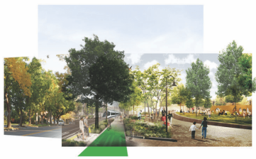 A rendering of what could replace Interstate 275 in Tampa. Image: Josh Frank