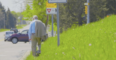 Wayne County Executive Warren Evans at the end of a 2.5 hour bus commute. Photo: Warren Evans
