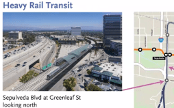 Rendering of potential Metro station at Sepulveda and Ventura Boulevards