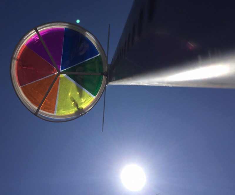 New rainbow halo installations commemorate victims of traffic violence. All photos by Joe Linton/Streetsblog L.A.