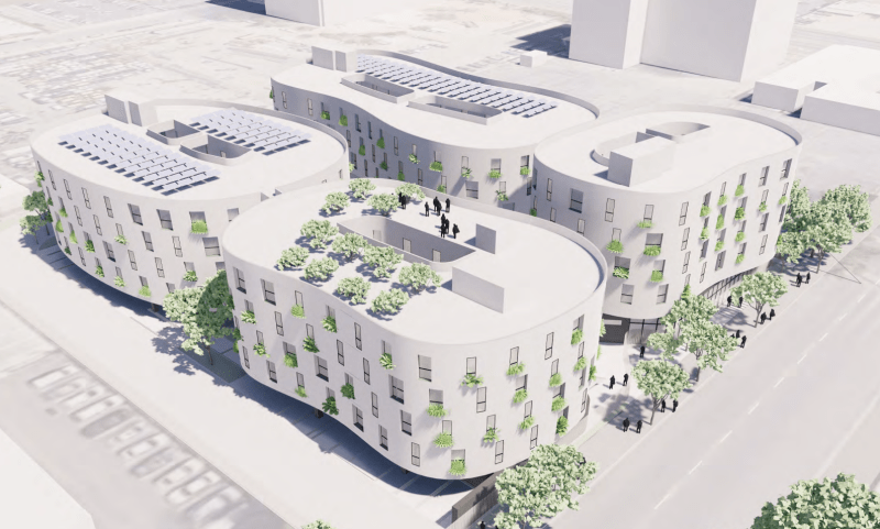 The future Corazon del Valle. Image provided by Clifford Beers