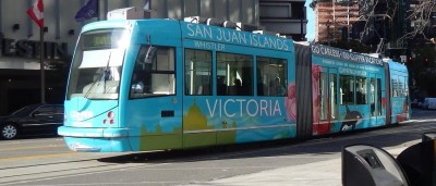 The mayor of Seattle wants to tax Uber and Lyft rides to help pay for a new streetcar line. Photo: SeattleStreetcar.org