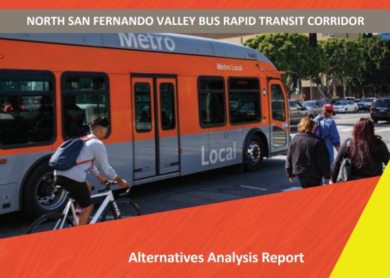 Metro is planning new Bus Rapid Transit for the North San Fernando Valley