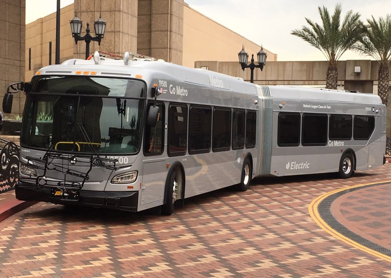 Electric buses will soon run on the Metro Orange Line. Photo by Metro