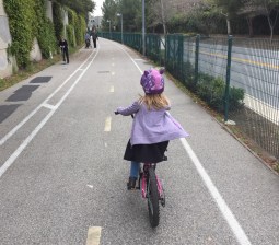 Orange Line bike path. All photos by Joe Linton/Streetsblog L.A.