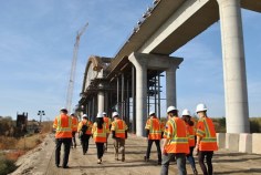 CAHSRA construction in the Central Valley