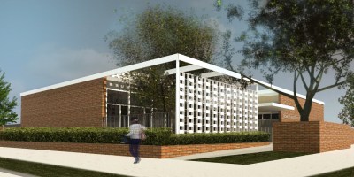 Rendering of Gardner Street Women’s Bridge Housing Center - via Councilmember David Ryu website