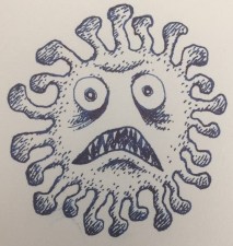 Coronavirus - all pensketches  by Joe Linton