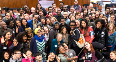 The Untokening (above, members in Atlanta) seeks to engage in engage in candid discussions about street safety, displacement / gentrification, community engagement and culture. Photo: Argenis Apolinario