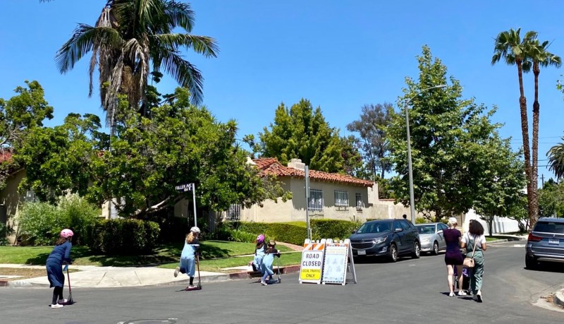 Mid-City West Slow Street - via @PlangineerJulia on Twitter