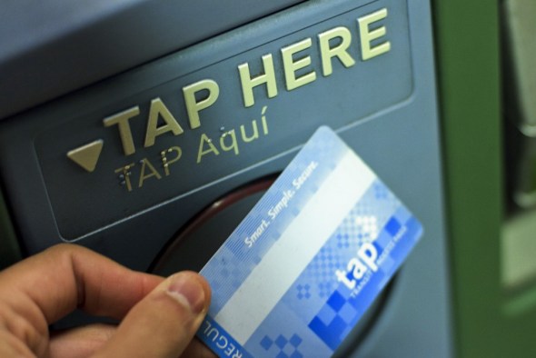 Metro TAP fare card - photo by Fred Camino via The Source