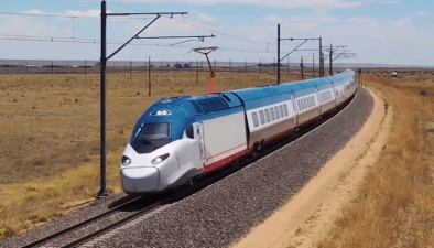 Amtrak's new HSR set for the Northeast Corridor. Trains such as these could soon be seen in California. Image: Amtrak