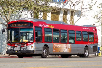 Advocates are urging Metro to reject FY20-21 bus service cuts. Photo by The Port of Authority via Wikimedia