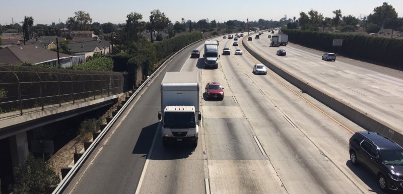 Metro plans to widen the 5 Freeway through Downey, demolishing homes, apartments, and more. Photos by Joe Linton/Streetsblog L.A.