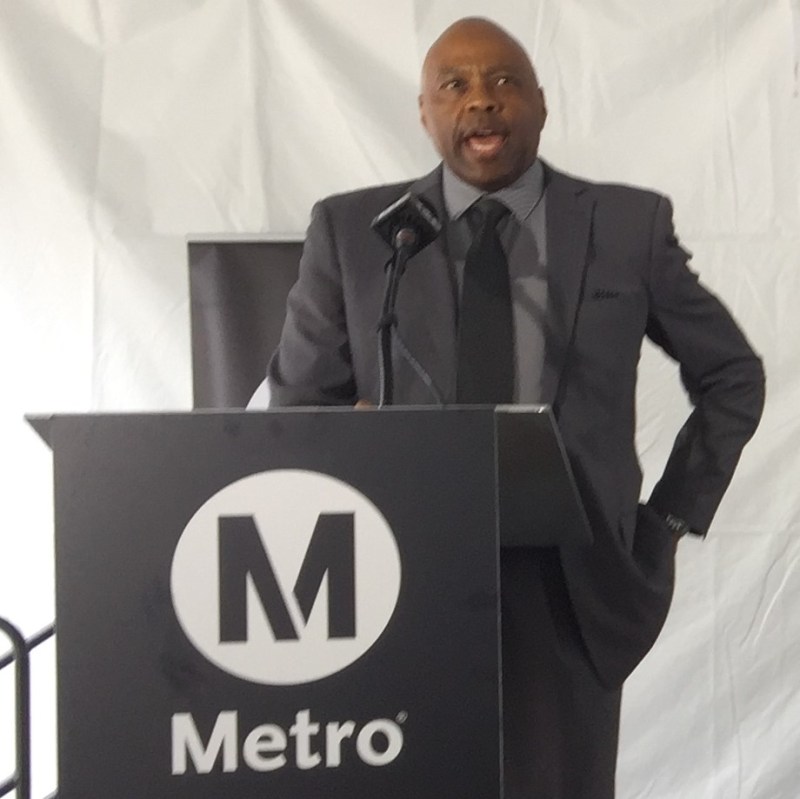 Metro CEO Phil Washington. Photo by Joe Linton/Streetsblog L.A.