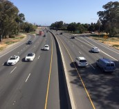 The 710 Freeway in Long Beach. Photo by Joe Linton/Streetsblog L.A.