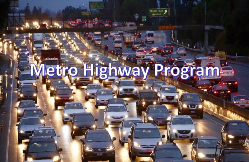 Metro Highway Program image via Metro presentation