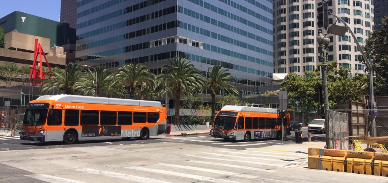 The 5th/Flower bus queue jumper is coming after Regional Connection street restoration is completed