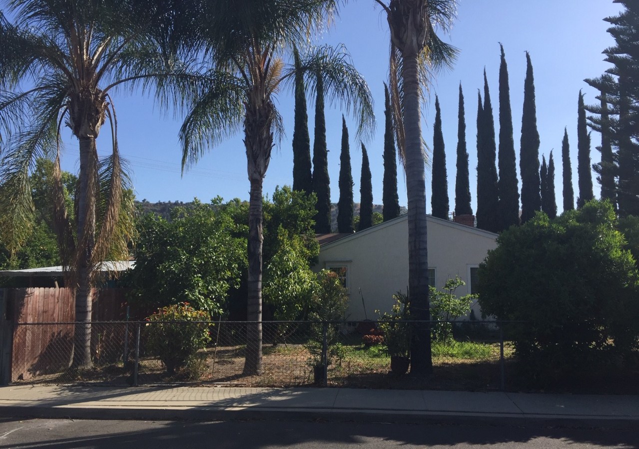 One of a handful of homes remaining