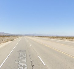 The Metro Highway Program is posturing to shift High Desert Multi-Purpose Corridor money to widen the nearby SR-138 (pictured) instead. Photo via Google Street View