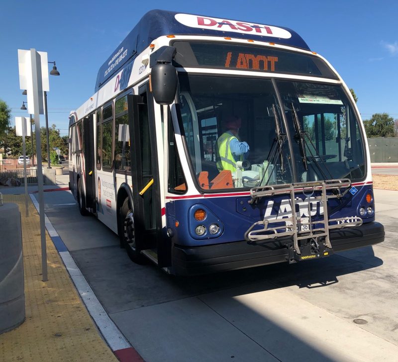 LADOT recently debuted new Sylmar DASH service. Photos by Jerry Martin