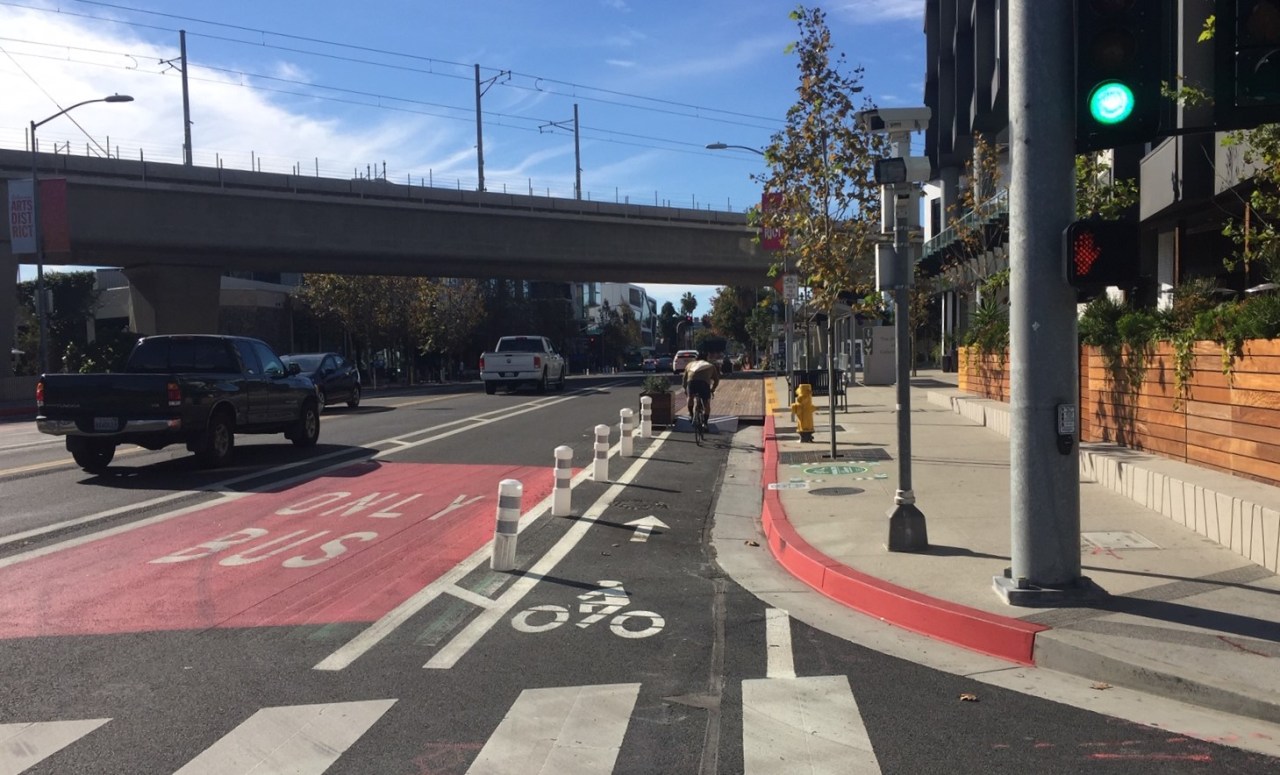 protected bike lanes